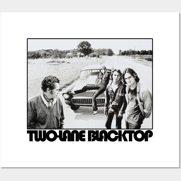 Two Lane Blacktop Wall Art by Scum & Villainy